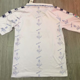 1994-1996 RMA White Retro Soccer Jersey