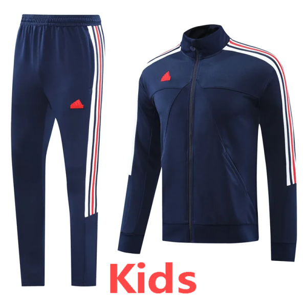 2024 AD Royal blue Kids Jacket Tracksuit #AJ20(童装)