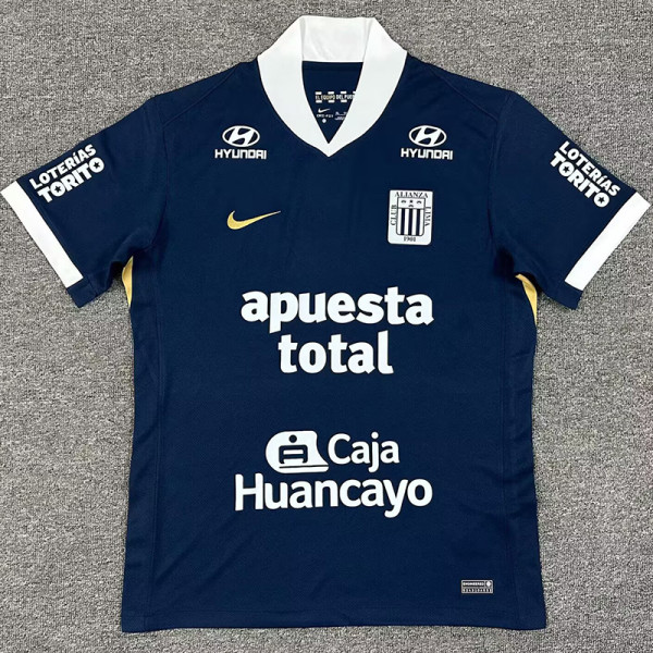 25-26 Alianza Lima Away Fans Soccer Jersey