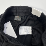 M001 Jordan Black Pure Cotton Fabric Casual Short Pants *黑标