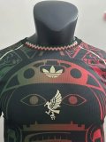 25-26 Mexico Black Red Special Edition Player Version Soccer Jersey