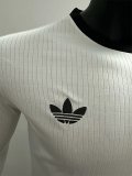 24-25 Germany White 125th Anniversary Long Sleeve Player Version Soccer Jersey (长袖球员)