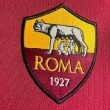 2017-2018 Roma Home Long Sleeve Retro Soccer Jersey (长袖)