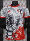 24-25 Japan Grey Red Special Edition Player Version Soccer Jersey