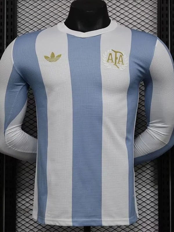 24-25 Argentina 50th Anniversary Long Sleeve Player Version Soccer Jersey (长袖球员)