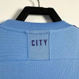 2019-2020 Man City Home Retro Soccer Jersey