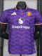 24-25 Man Utd Purple Special Edition Player Version Training shirts *翻领