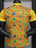24-25 Ghana Yellow Player Version Training shirts