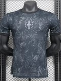 24-25 Brazil Comma Grey Black Special Edition Player Version Soccer Jersey