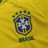 2018 Brazil Home Retro Soccer Jersey