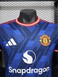 24-25 Man Utd Blue Special Edition Player Version Training shirts