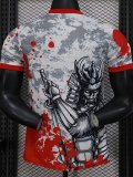 24-25 Japan Grey Red Special Edition Player Version Soccer Jersey
