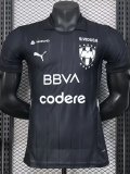 24-25 Monterrey Third Black Player Version Soccer Jersey *黑色