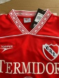 1999-2000 CA Independiente Red Retro Soccer Jersey