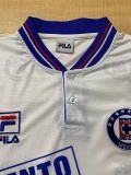1998-1999 Cruz Azul Away Retro Soccer Jersey