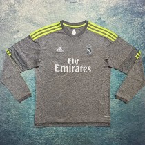 2015-2016 RMA Away Long Sleeve Retro Soccer Jersey (长袖)