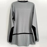2002-2003 Flamengo GoalKeeper Grey Long Sleeve Retro Soccer Jersey (长袖)