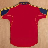 2000 Spain Home Retro Soccer Jersey