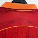 1999-2000 Roma Home Retro Soccer Jersey