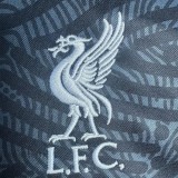 2020-2021 LIV Black Goalkeeper Retro Soccer Jersey