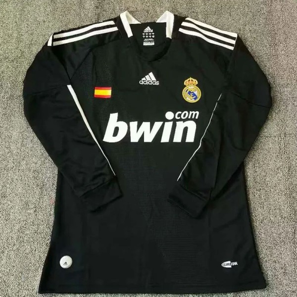 2008-2009 RMA Third Long Sleeve Retro Soccer Jersey (长袖)