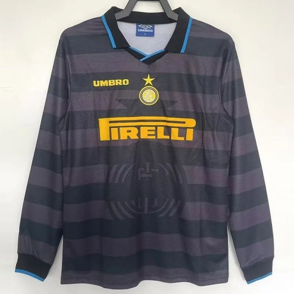 1997-1998 INT Away Long Sleeve Retro Soccer Jersey (长袖)