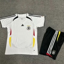 2006 Germany Home Kids Retro Soccer Jersey