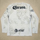 24-25 Club America White Goalkeeper Long Sleeve Soccer Jersey (长袖)