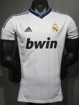 2012-2013 RMA Home Player Version 球员 Retro Soccer Jersey