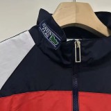 24-25 England Black White Windbreaker