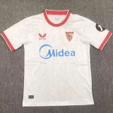 24-25 Sevilla Home Fans Soccer Jersey *Midea
