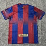 25-26 BAR Red Blue Special Edition Fans Soccer Jersey