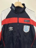24-25 England Black White Windbreaker