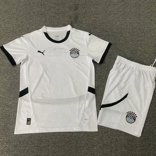 24-25 Egypt Away Kids Soccer Jersey