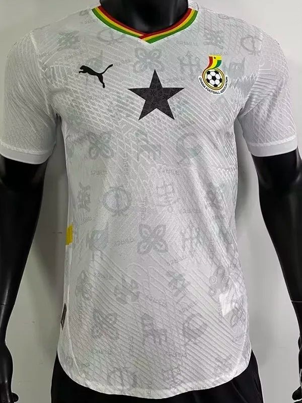 24-25 Ghana Home Player Version Soccer Jersey
