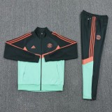 24-25 Bayern Black green Jacket Tracksuit #03
