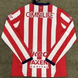 24-25 Chivas Home Long Sleeve Soccer Jersey (长袖)