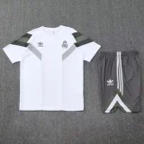 25-26 Real Madrid White Training Short Suit