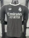 2025-26 Real Madrid  Black GoalKeeper Player Version Soccer Jersey