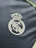 2025-26 Real Madrid  Away Long Sleeve Player Version Soccer Jersey (长袖球员