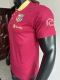 2025-26 FC Barcelona Red Special Edition Player Version Training Shirts