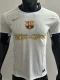2025-26 Barcelona White Special Edition Player Version Training Shirts (Cactus Jack)