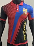 2025-26 Barcelona Red Blue Special Edition Player Version Training Shirts