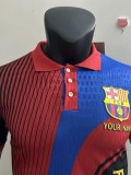 2025-26 Barcelona Red Blue Special Edition Player Version Training Shirts