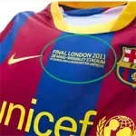 2010-2011 Barcelona Home Player Version Long Sleeve Retro Soccer Jersey 长袖球员
