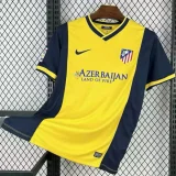2013-2014  Atletico Madrid  ATM Away Retro Soccer Jersey (带章)