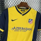 2013-2014  Atletico Madrid  ATM Away Retro Soccer Jersey (带章)