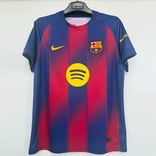 2025-26  Barcelona Home 1:1 Fans Soccer Jersey