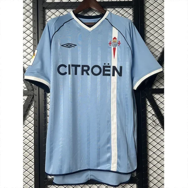 2001-2002 Celta Home Retro Soccer Jersey (带章)