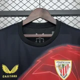 25-26 Bilbao Black Red Training shirts